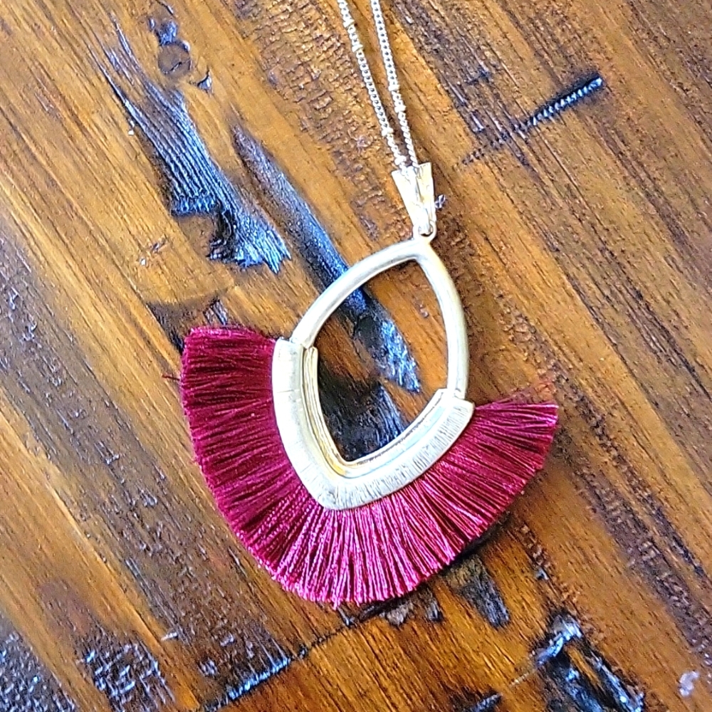 Statement Fringe Necklace